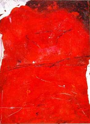 Helmut Bauhuber, Leinwand 150 × 110 cm, Nr. 24 – abstrakte Malerei